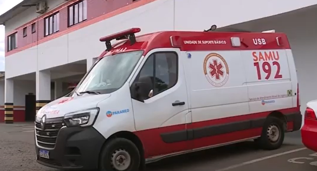 Ambulância foi recuperada após ocorrido