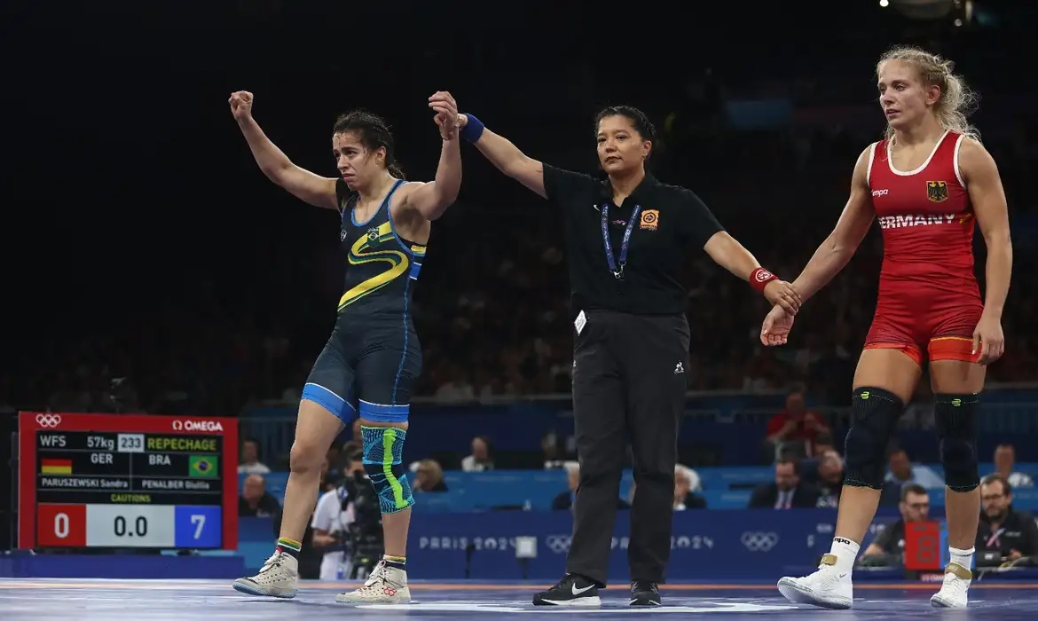 Giullia Penalber vai lutar pelo bronze