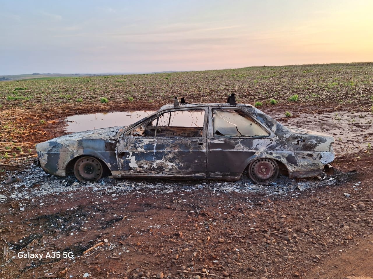Carro pode ter sido utilizado em homicídio