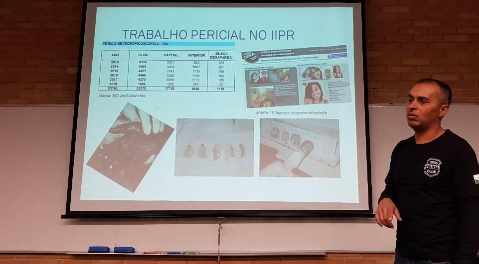 Instituto de Identificação do Paraná demonstra atividades realizadas