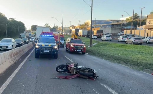 Motociclista de 29 anos é entubado após grave acidente na BR-369, em ...